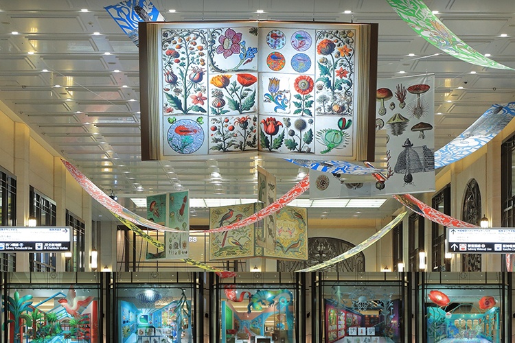 コンコース天井装飾 プロジェクト